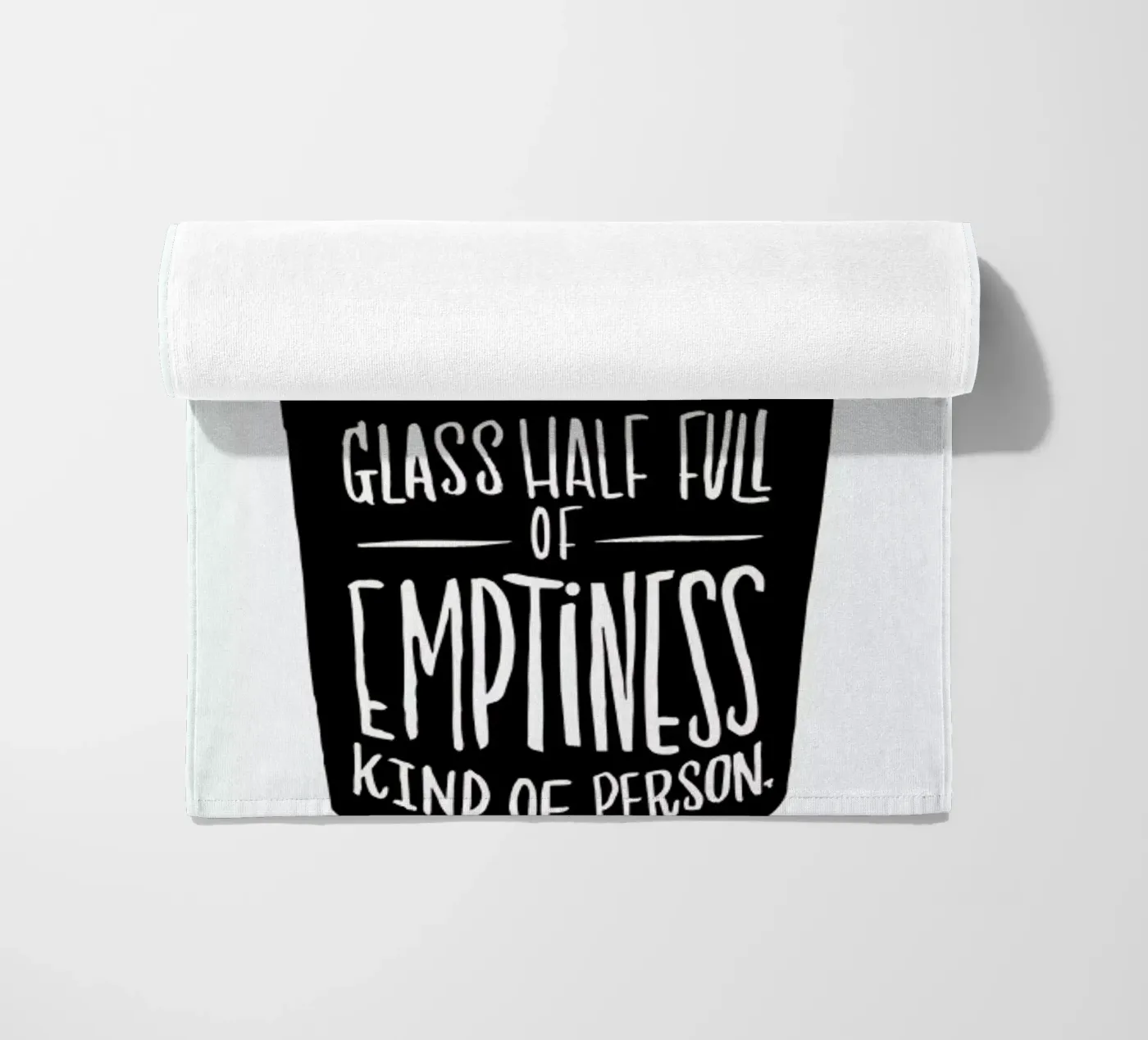 Half Full Strandtuch von Matthew Taylor Wilson