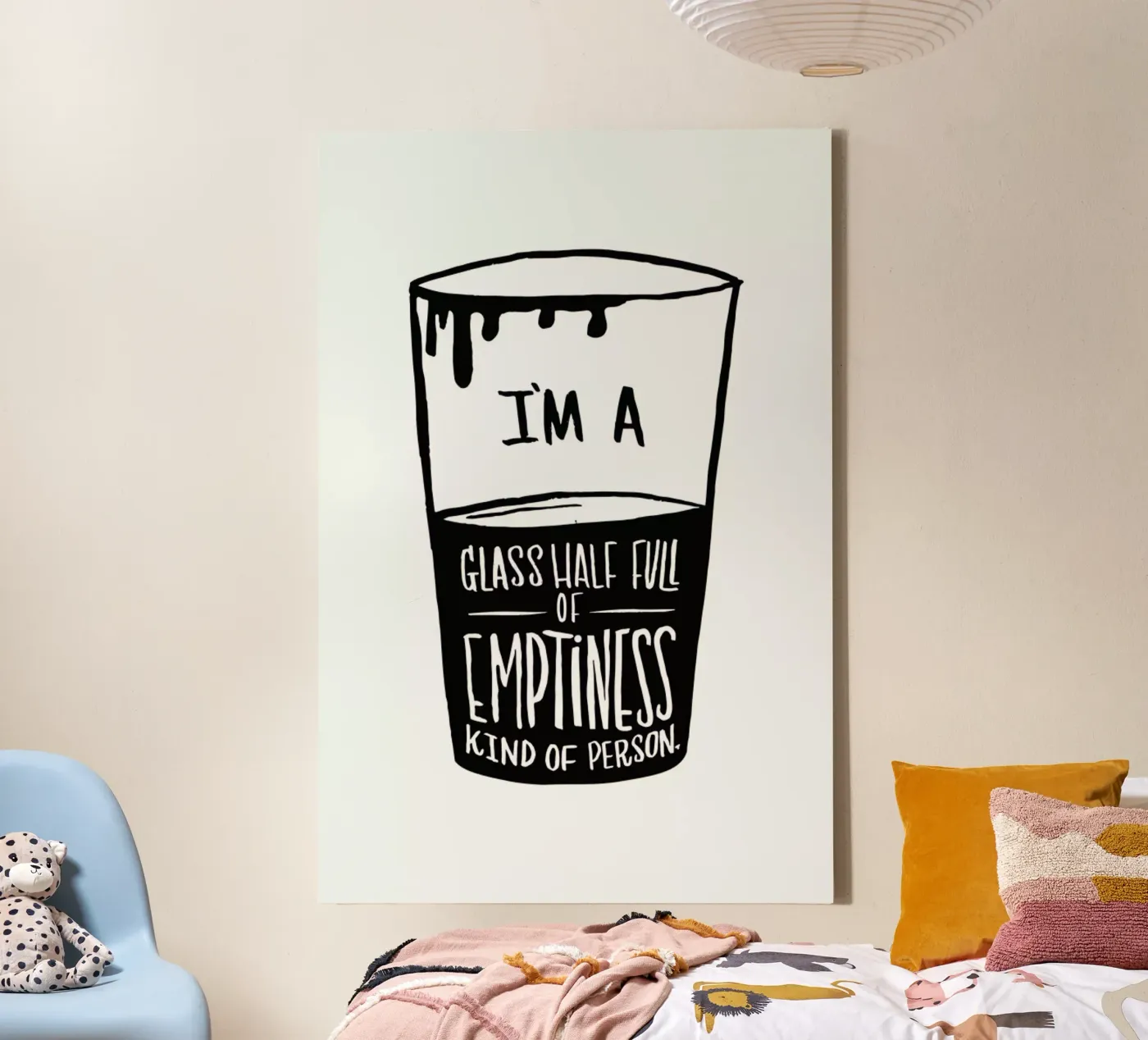 Half Full canvas van Matthew Taylor Wilson