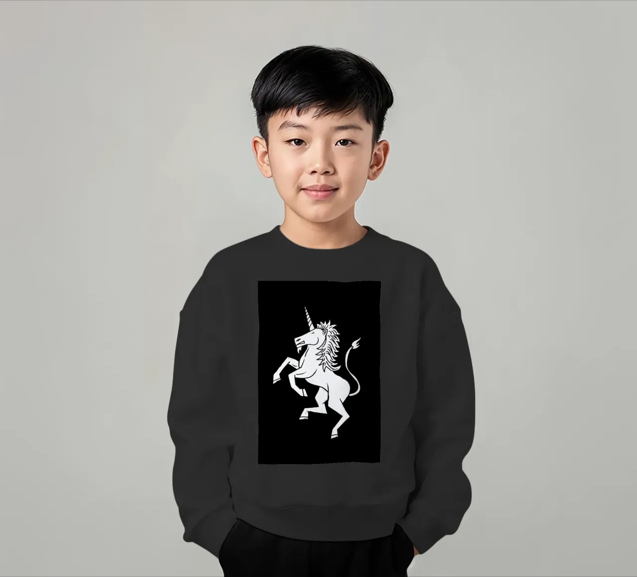 Unicorn felpa bambino da Matthew Taylor Wilson