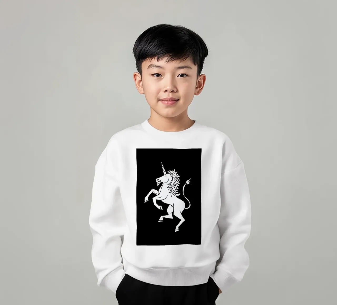 Unicorn sudadera para niño de Matthew Taylor Wilson