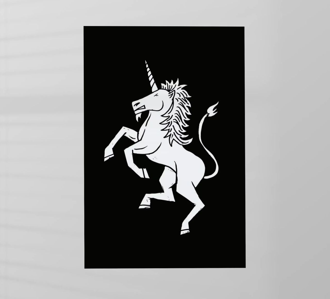 Unicorn pellicola backlit da Matthew Taylor Wilson