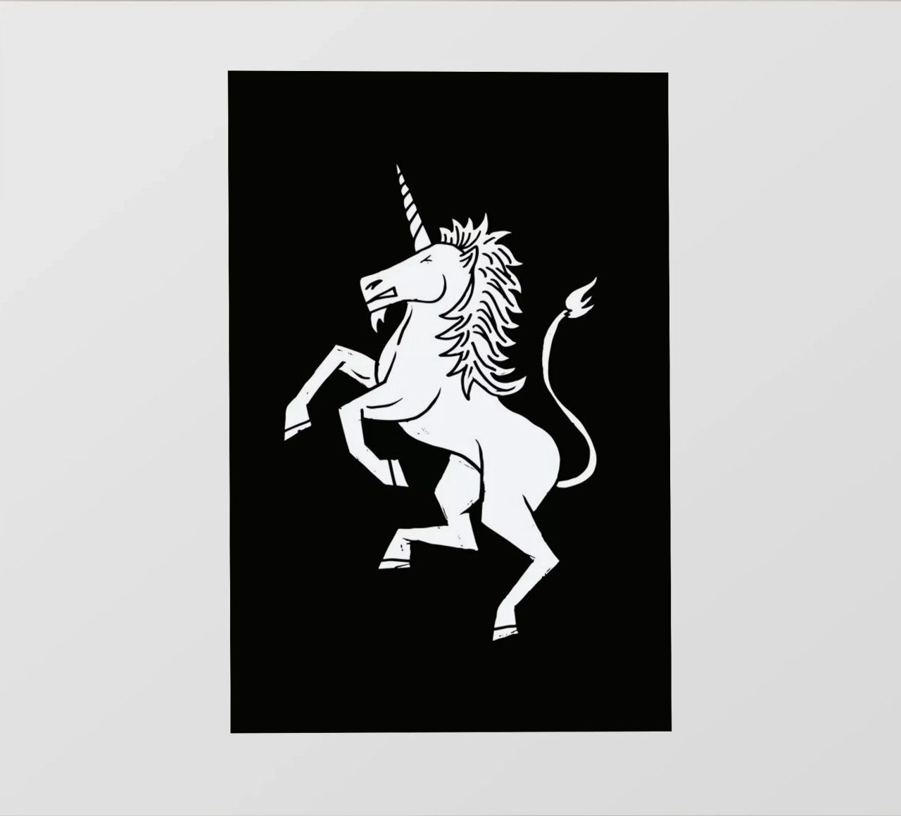 Unicorn pellicola backlit da Matthew Taylor Wilson