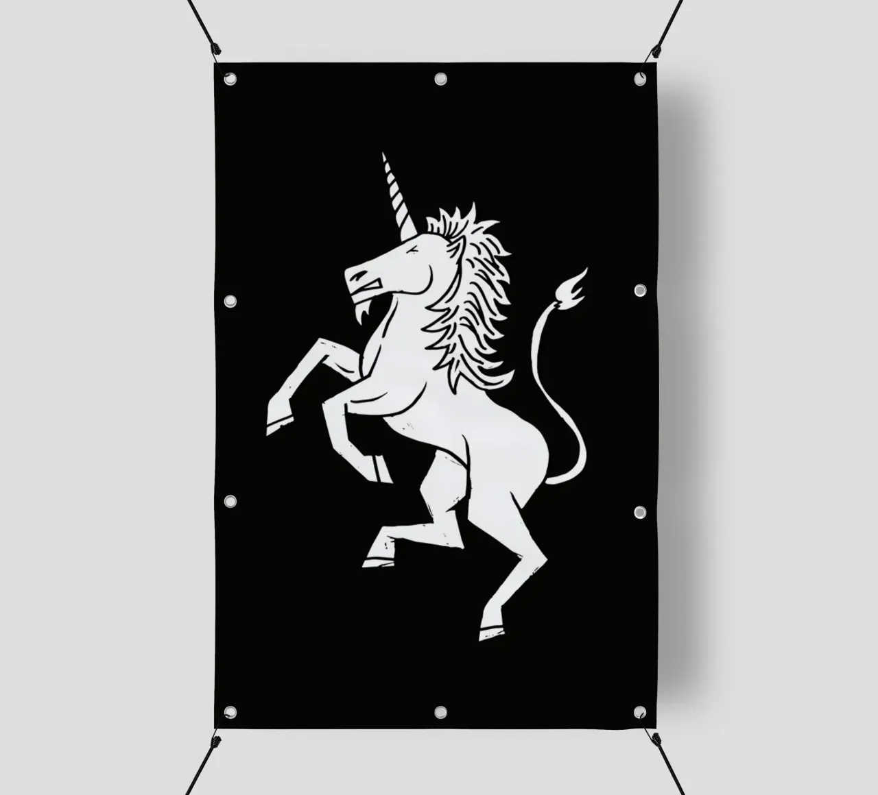 Unicorn lonas publicitarias de Matthew Taylor Wilson