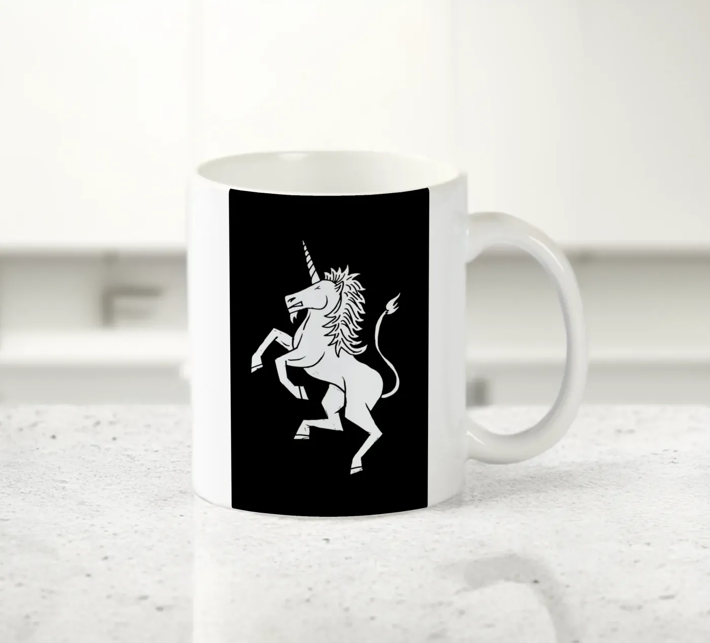Unicorn ceramic mug by Matthew Taylor Wilson