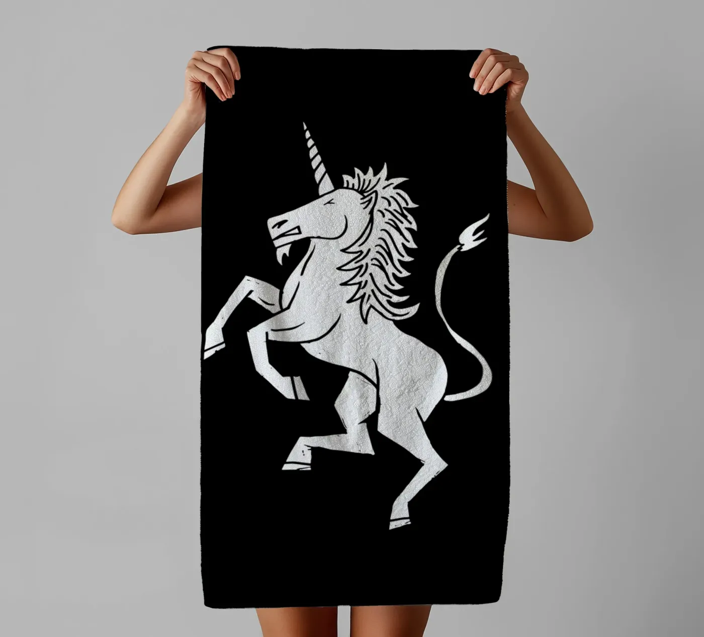 Unicorn asciugamano da bagno da Matthew Taylor Wilson