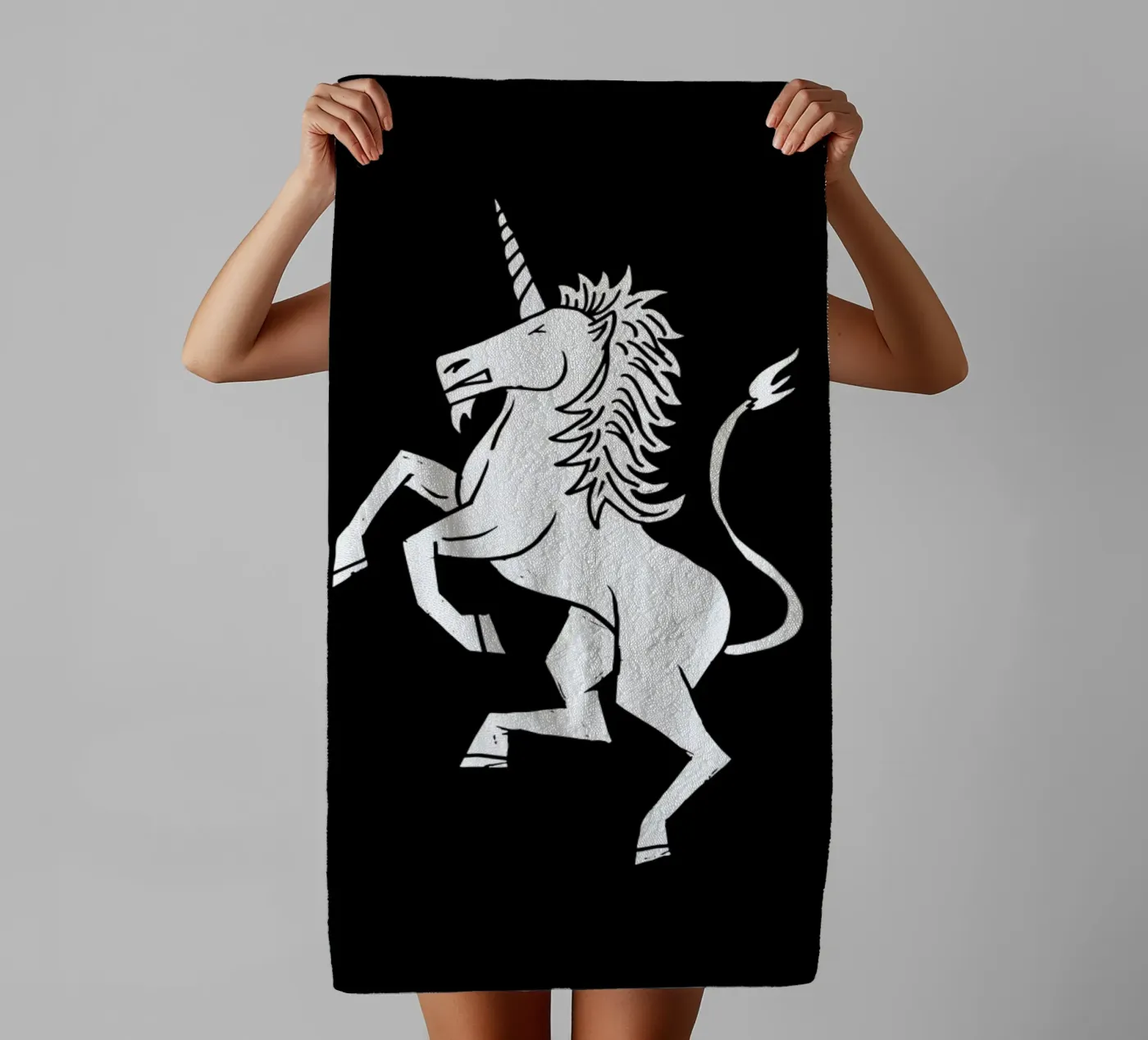 Unicorn badhanddoek van Matthew Taylor Wilson