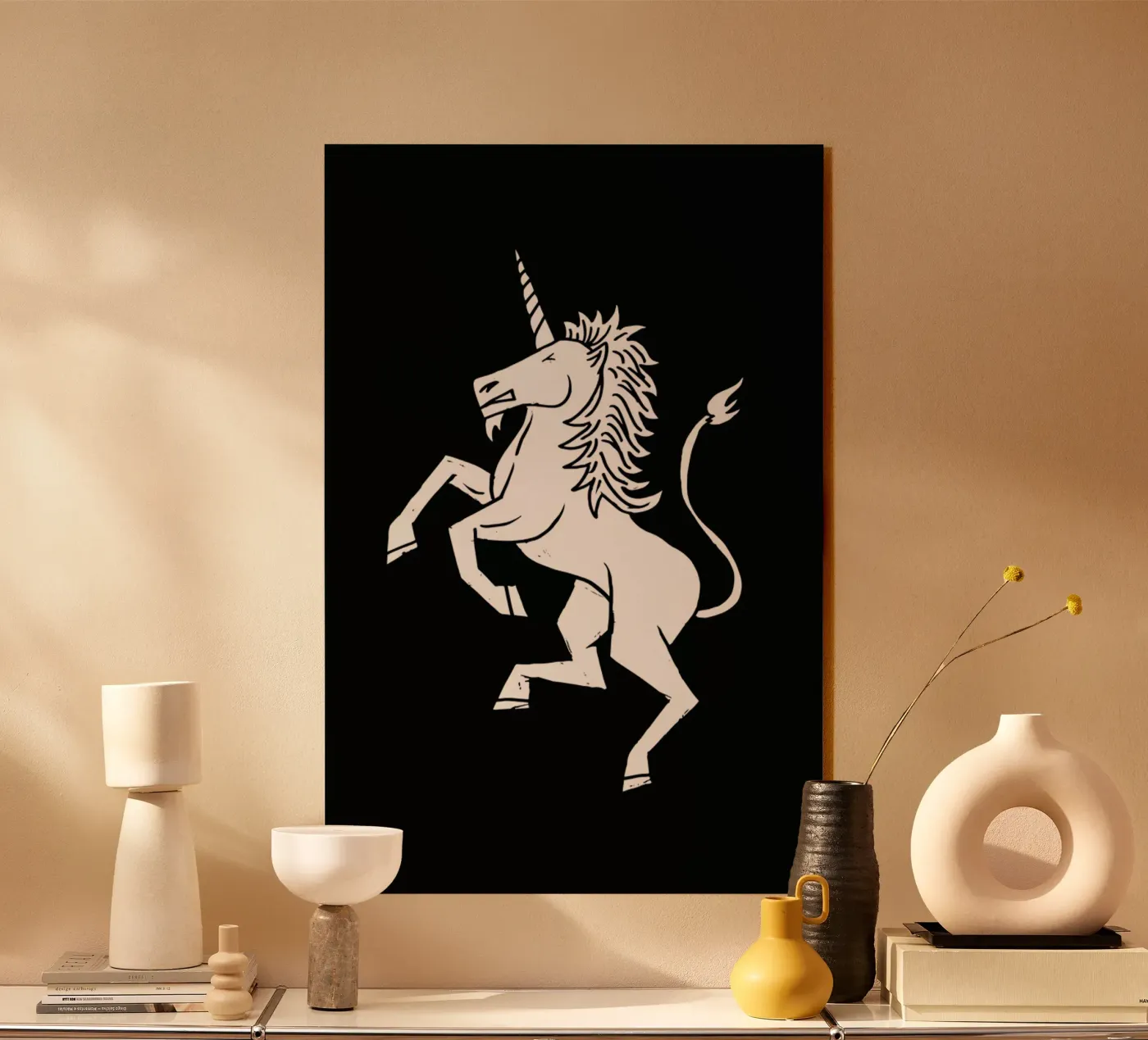Unicorn Acryl-Glas von Matthew Taylor Wilson