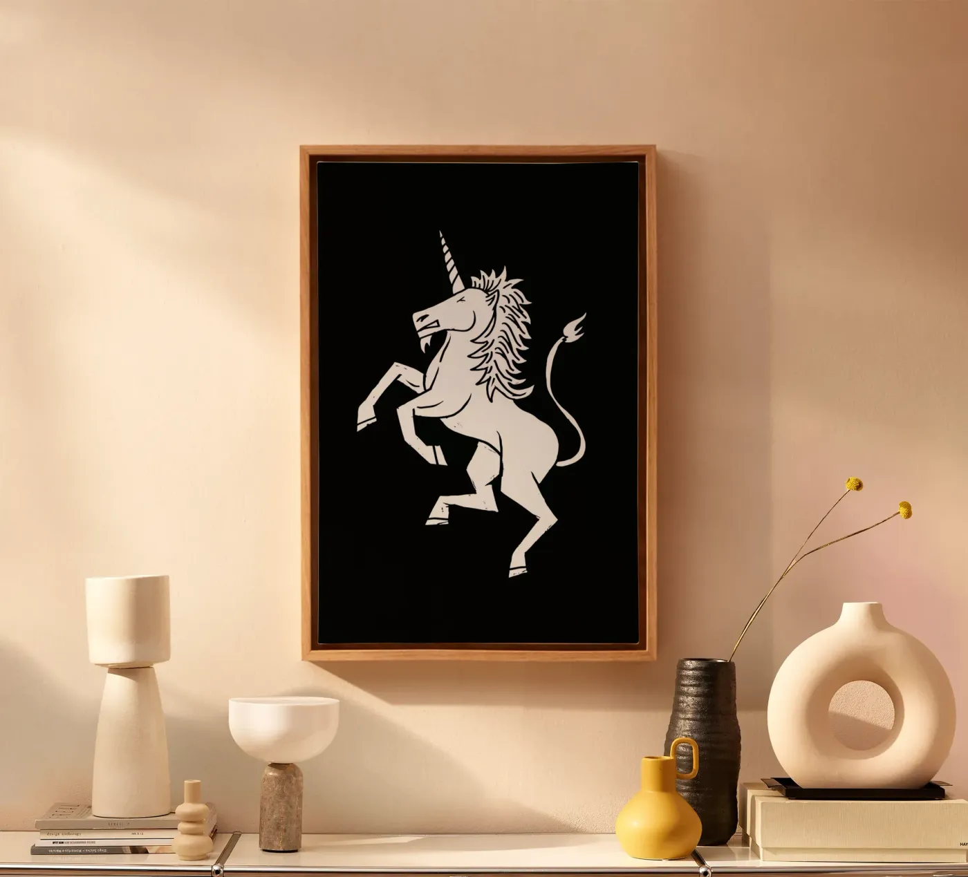 Unicorn canvas by Matthew Taylor Wilson