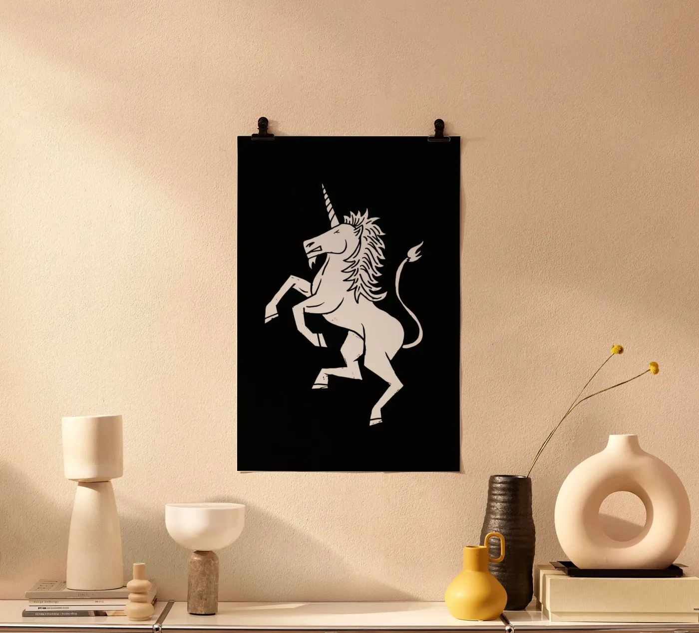 Unicorn poster by Matthew Taylor Wilson