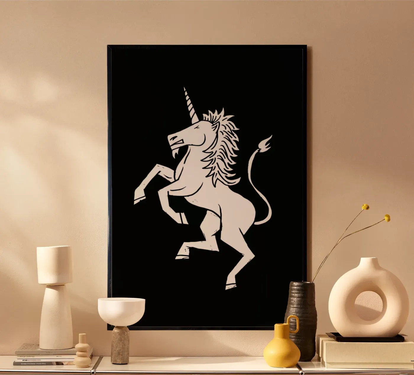 Unicorn poster by Matthew Taylor Wilson