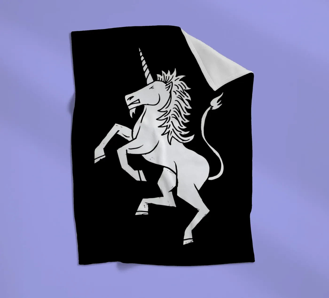Unicorn fleecedeken van Matthew Taylor Wilson