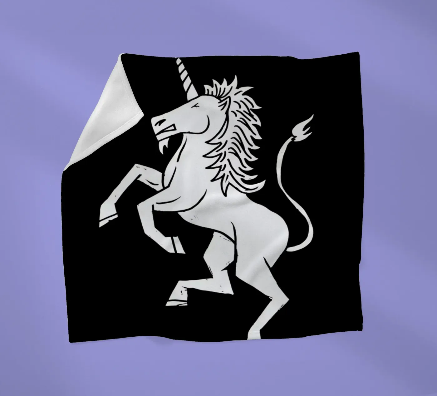 Unicorn fleecedeken van Matthew Taylor Wilson