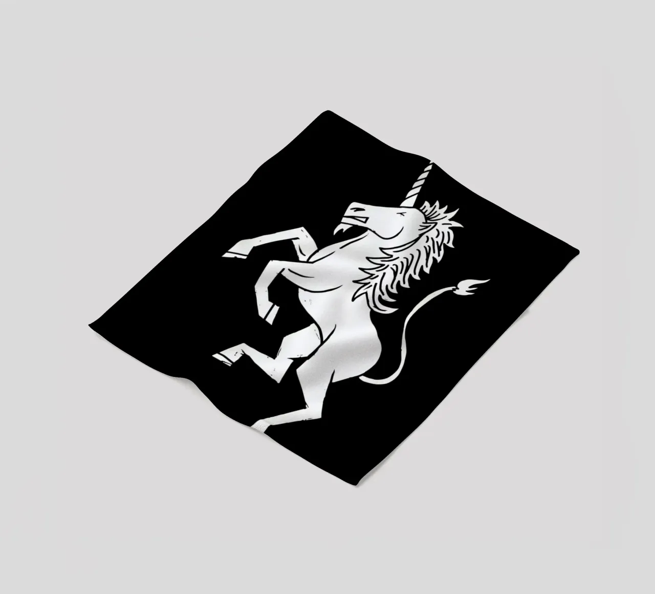 Unicorn coperta in pile da Matthew Taylor Wilson
