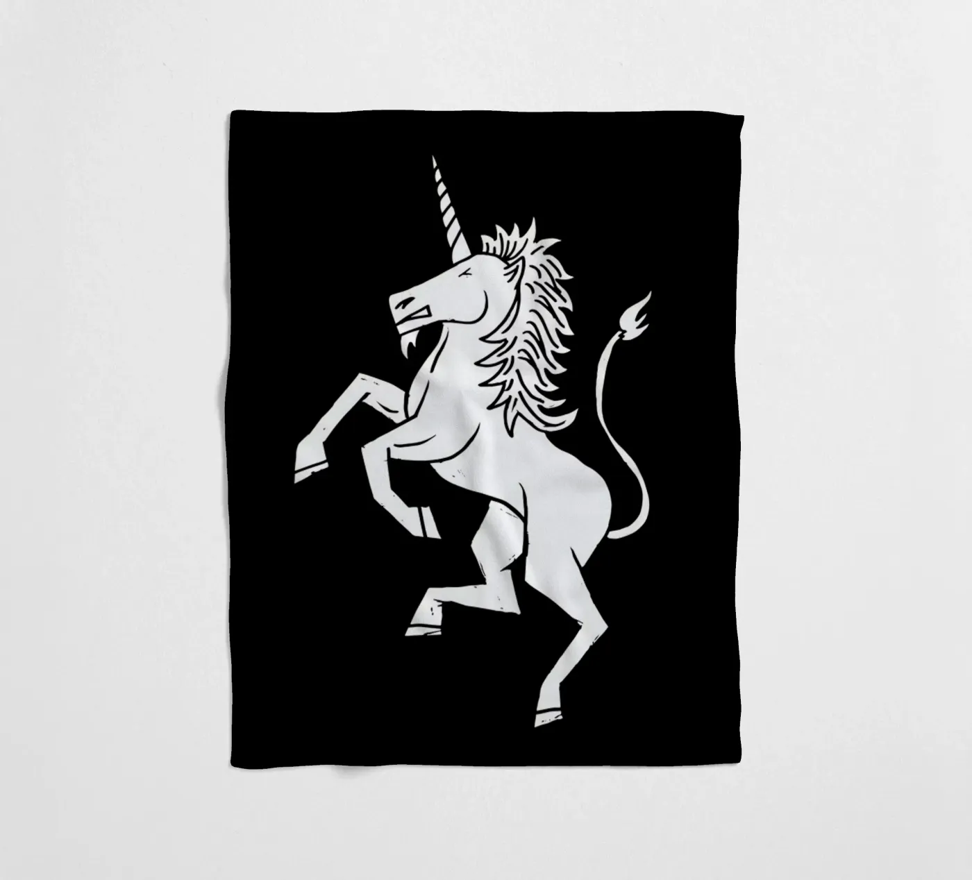 Unicorn fleecedeken van Matthew Taylor Wilson