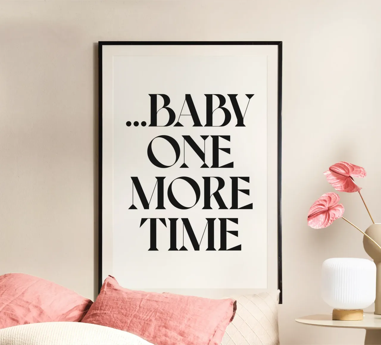 ...BAMBINO UN'ALTRA VOLTA poster con telaio in plastica da n.4