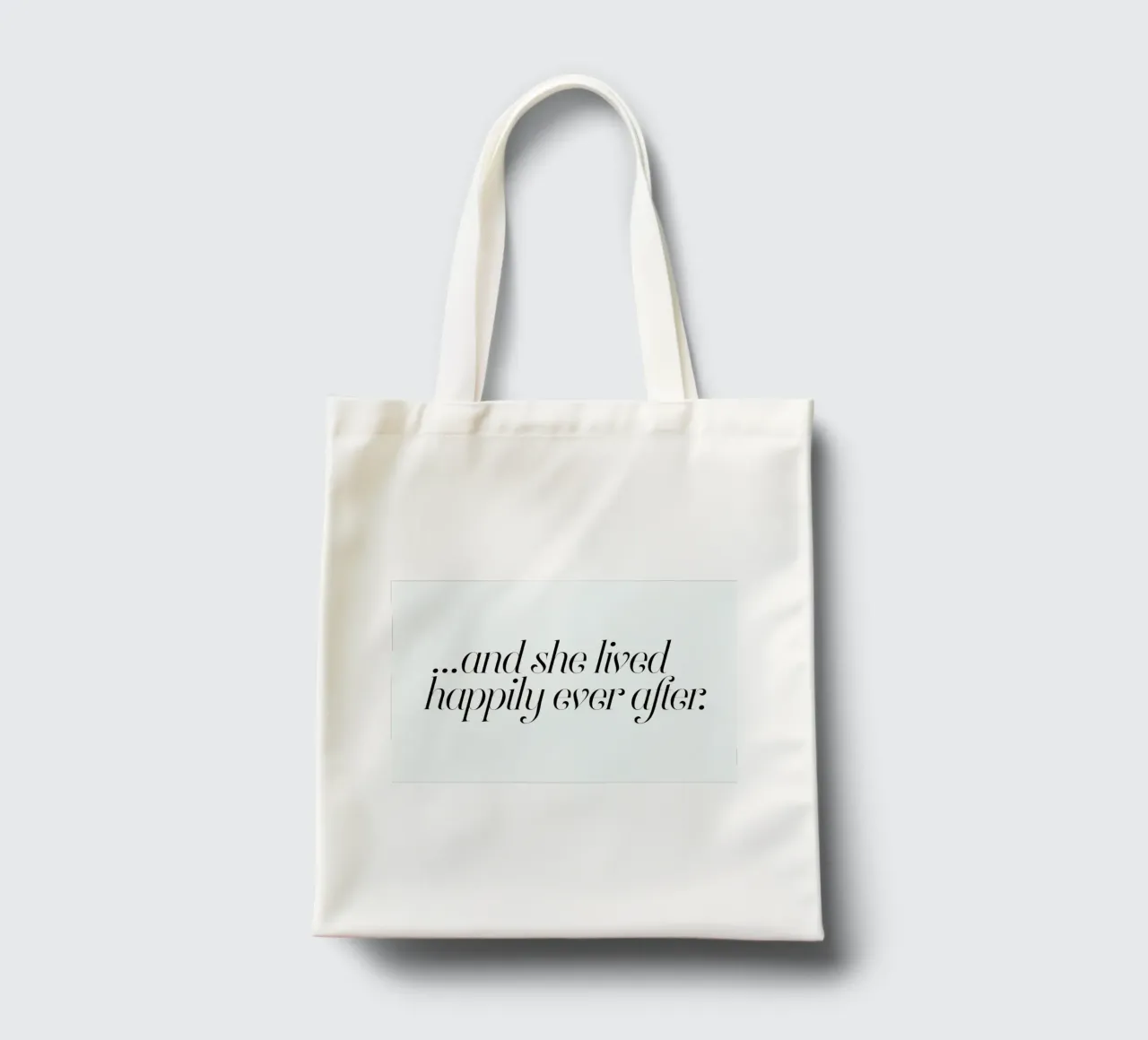 And She Lived Happily borsa in juta da Honeymoon Hotel
