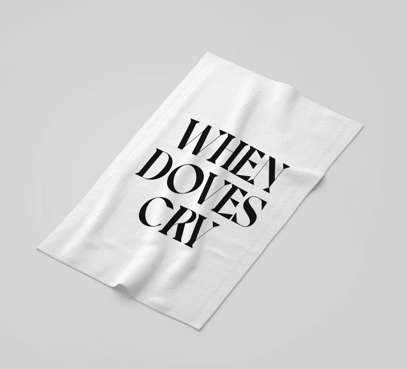 QUANDO LE TORTINE CROLLANO telo mare da n.4