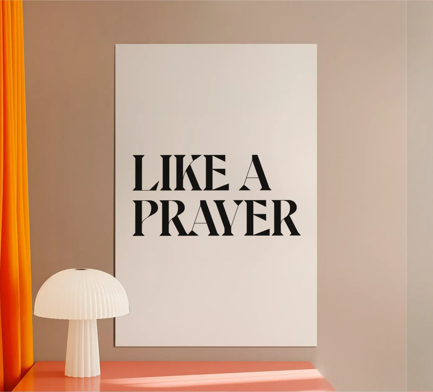 LIKE A PRAYER poster by n.4