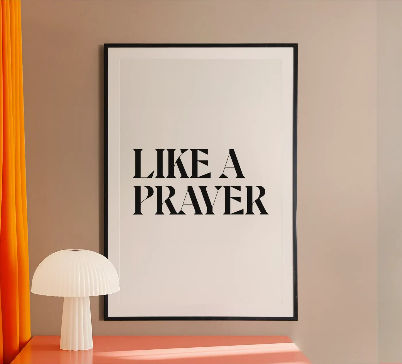 LIKE A PRAYER poster by n.4