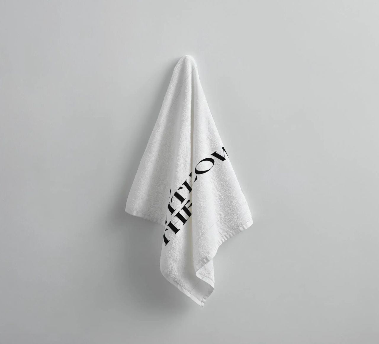 MET DE STROOM MEEGAAN badhanddoek van n.4