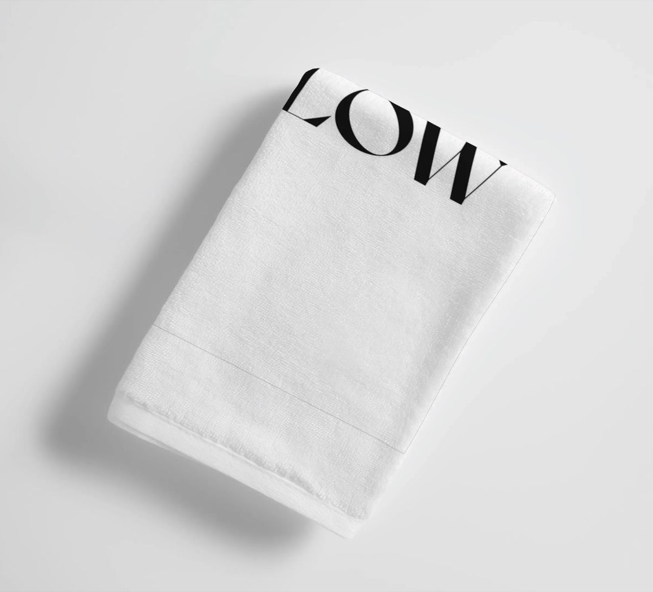 MET DE STROOM MEEGAAN badhanddoek van n.4