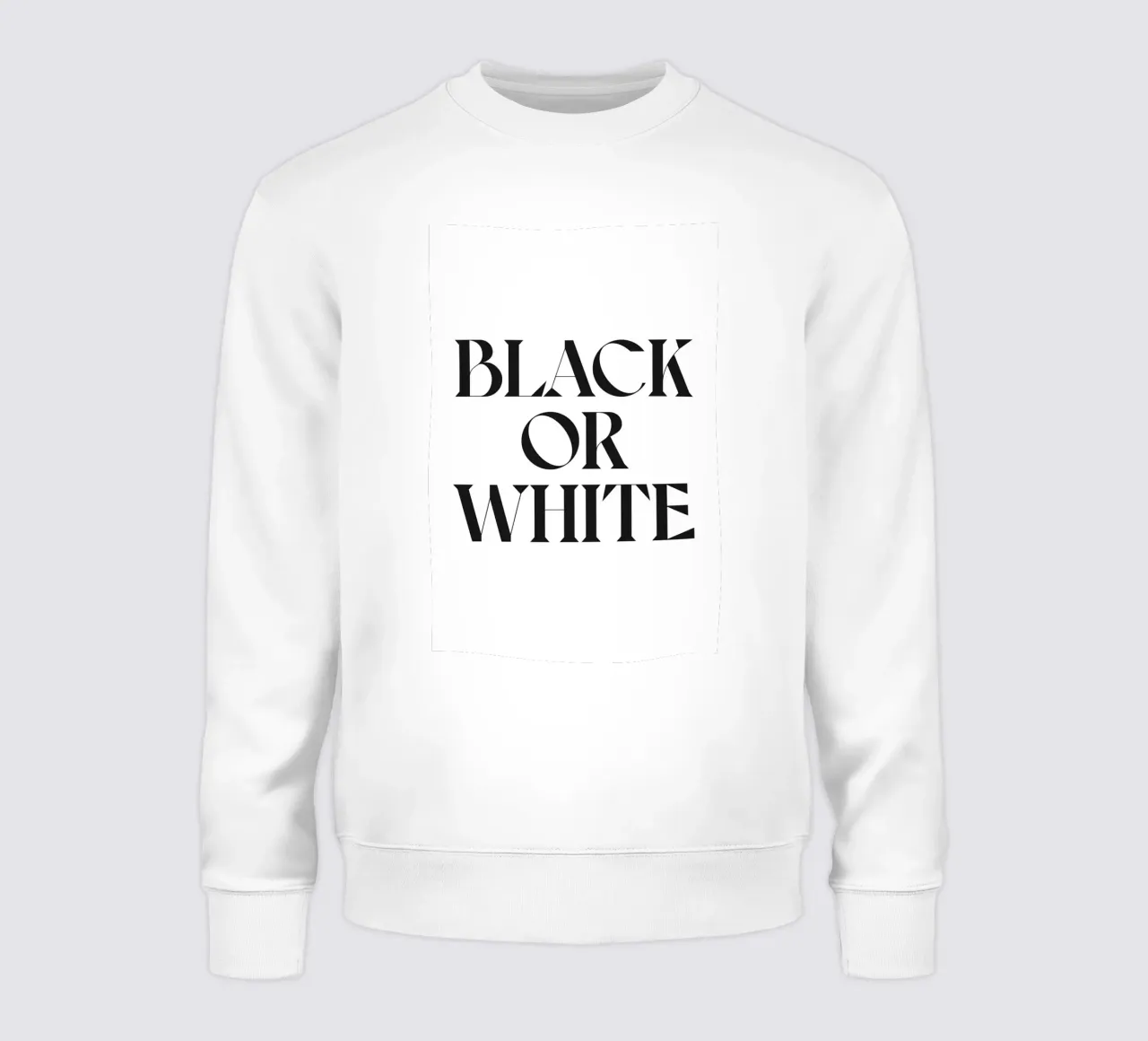SCHWARZ ODER WEISS Sweatshirt von n.4