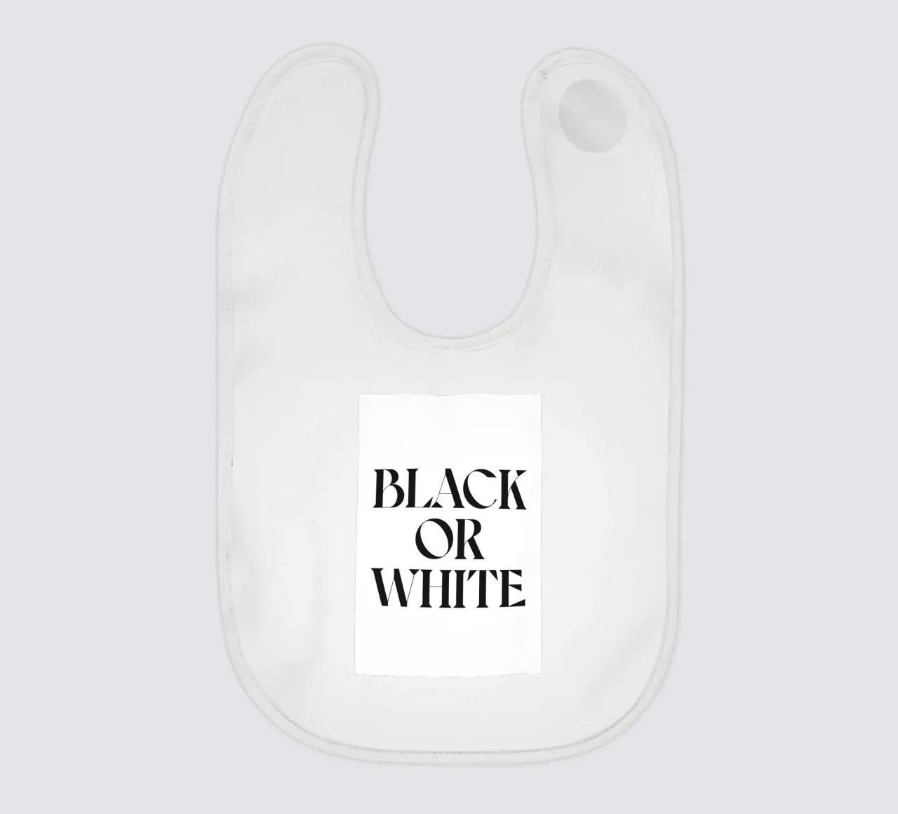 SCHWARZ ODER WEISS Babylätzchen von n.4