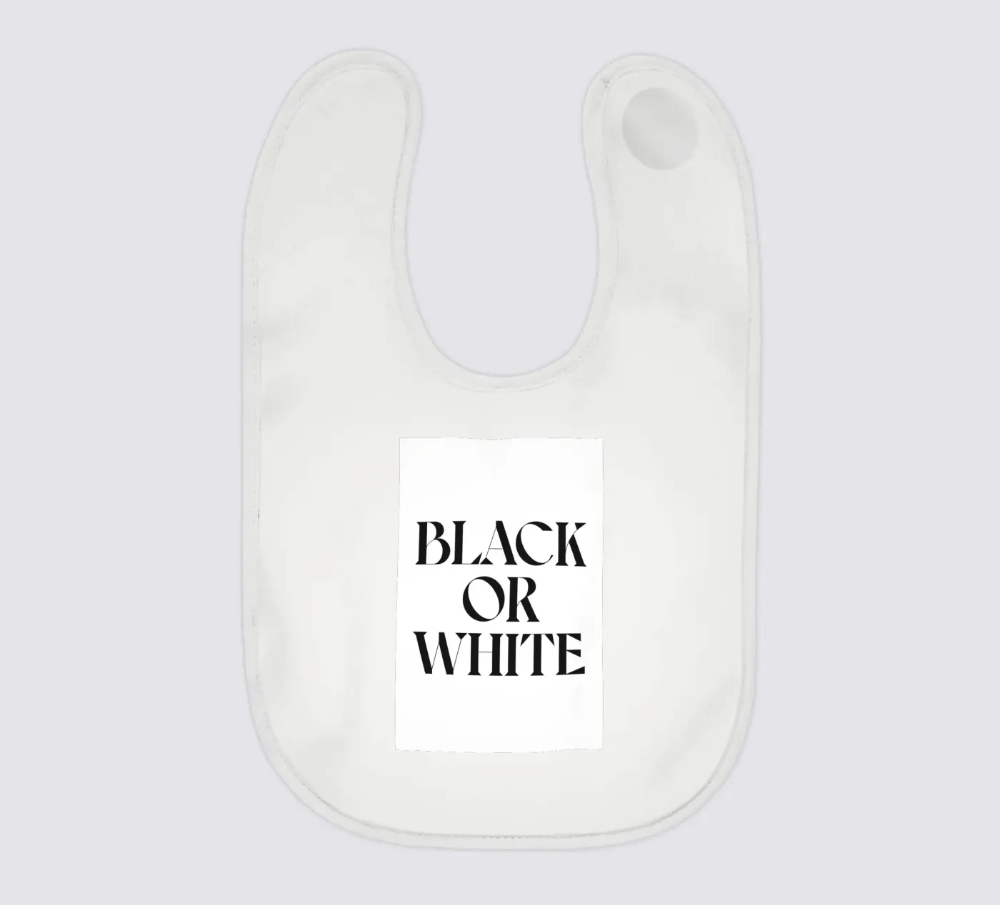 SCHWARZ ODER WEISS Babylätzchen von n.4