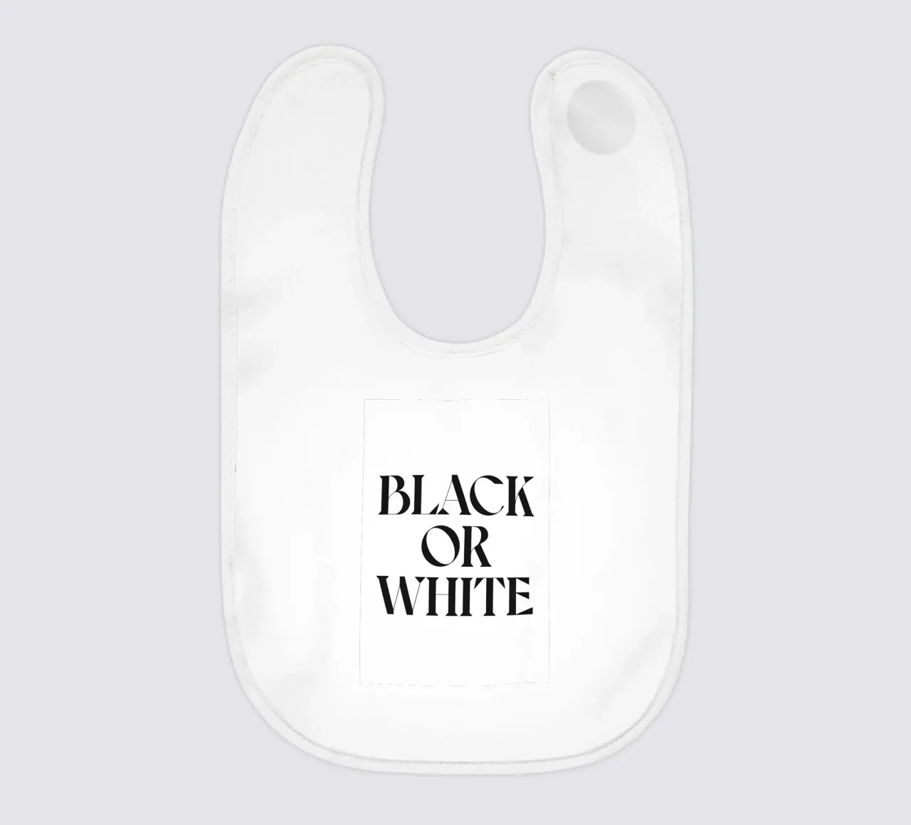 SCHWARZ ODER WEISS Babylätzchen von n.4