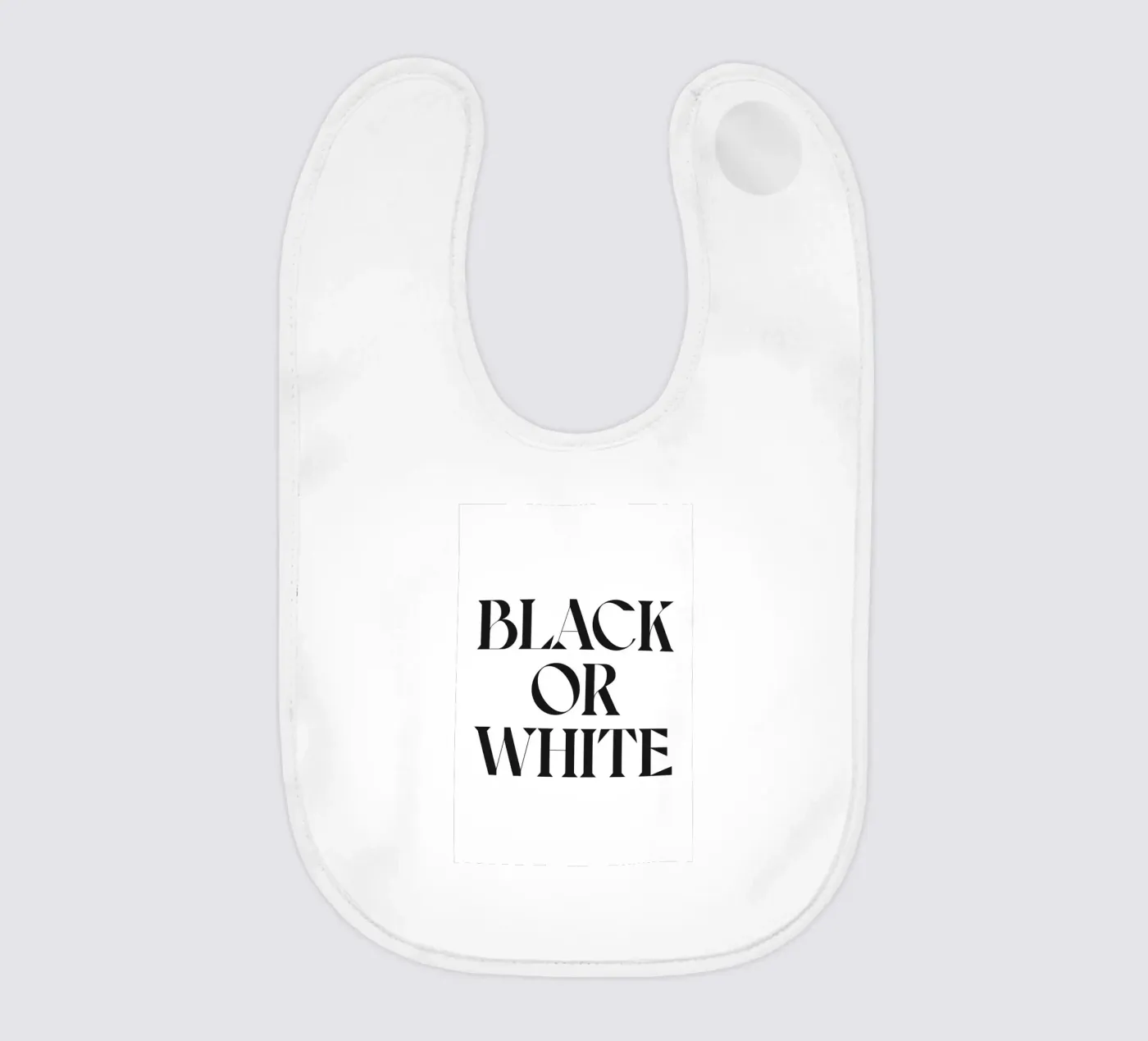 BLACK OR WHITE Babylätzchen von n.4