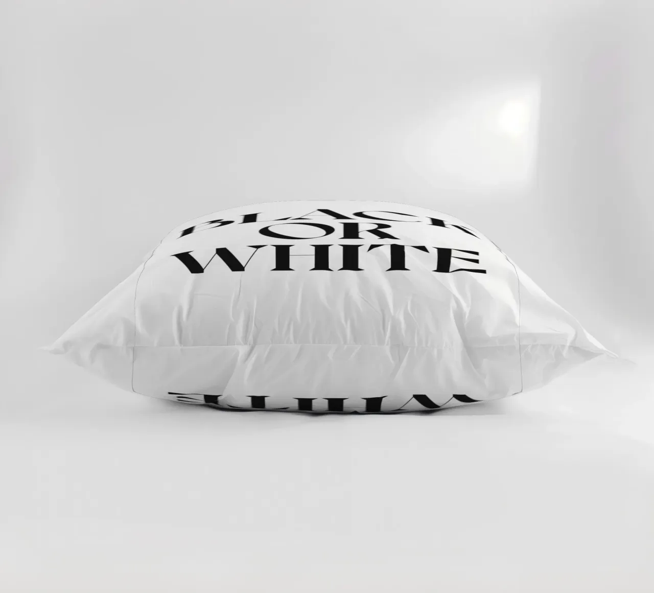 BLACK OR WHITE decorative cushion by n.4