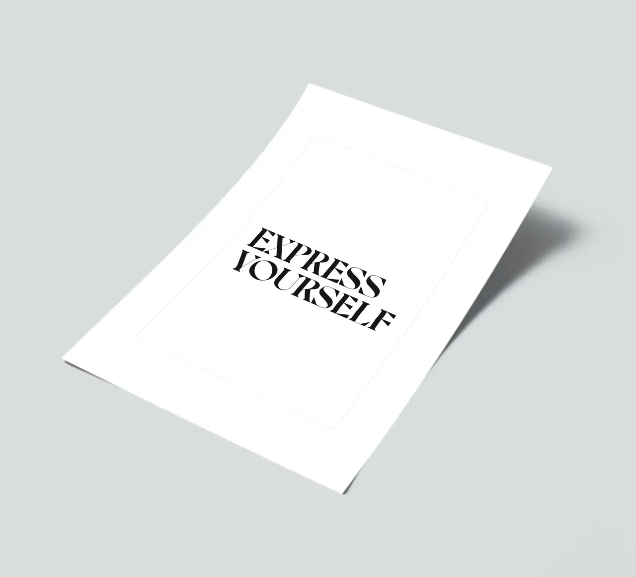 EXPRESS YOURSELF sticker sheet by n.4