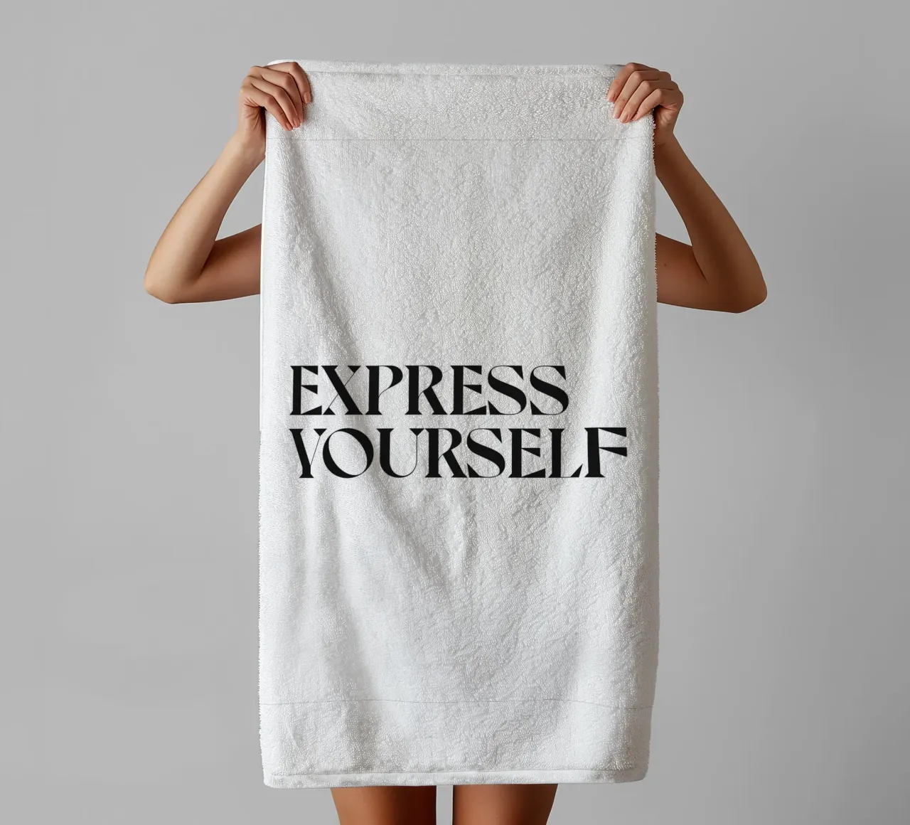 EXPRESS YOURSELF towel by n.4