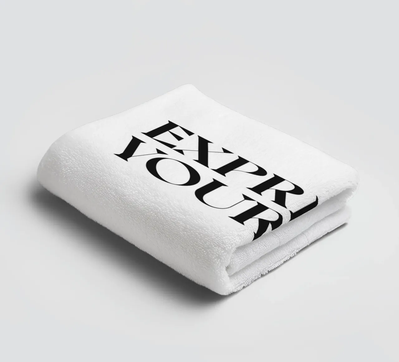 EXPRESS YOURSELF towel by n.4