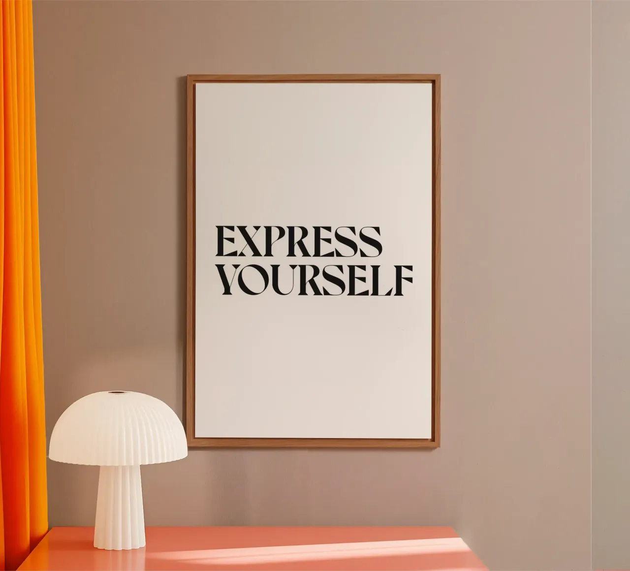 EXPRESS YOURSELF alu-dibond by n.4