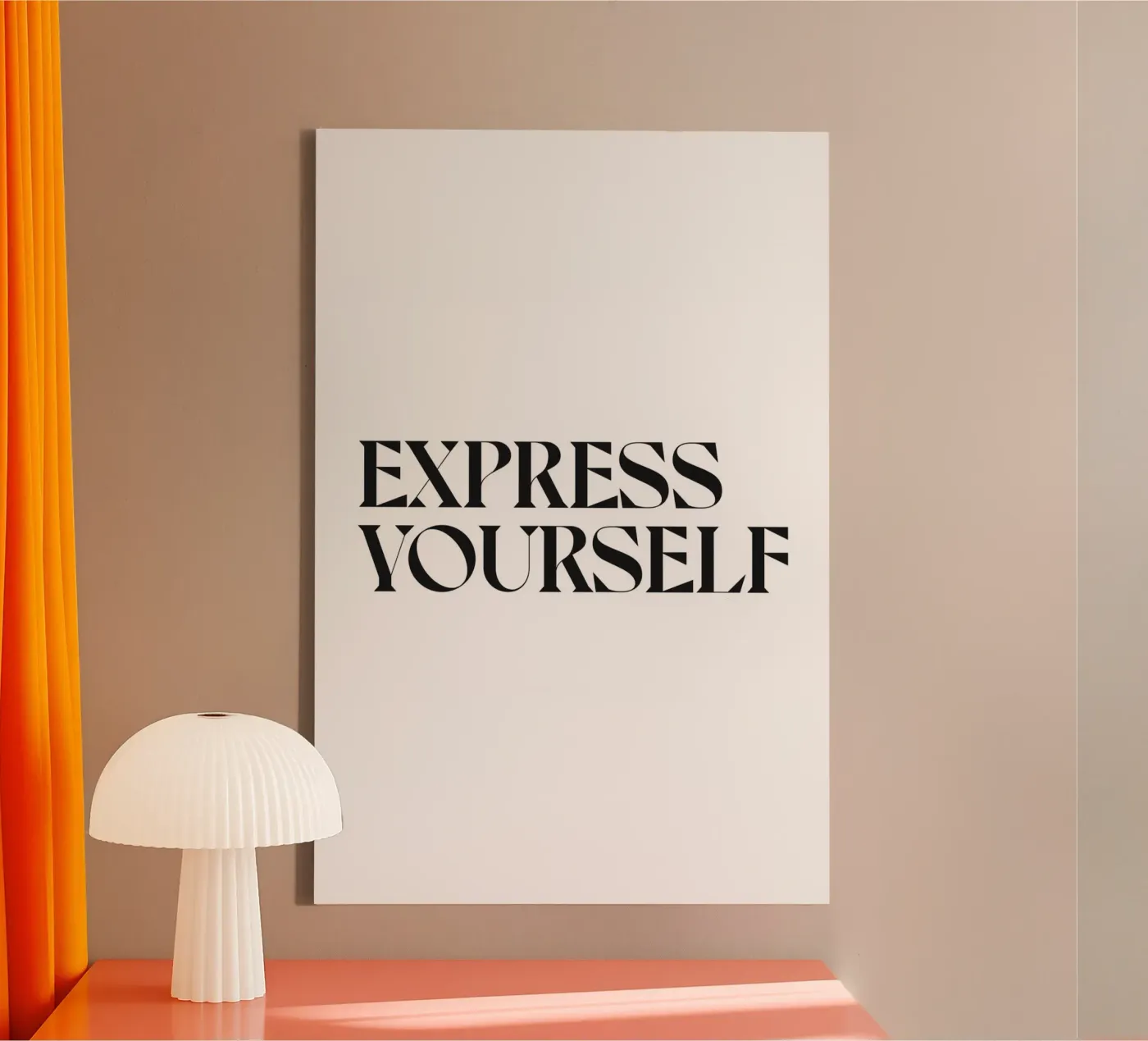 ESPRIMERE SE STESSI tela da n.4