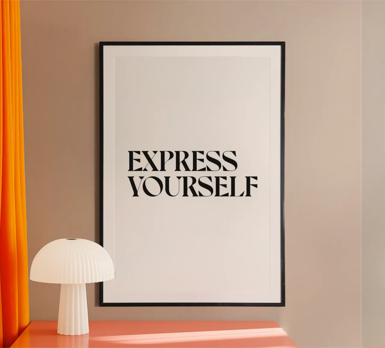 EXPRESS YOURSELF poster by n.4