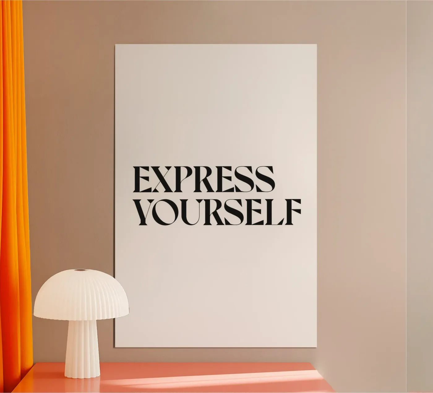 EXPRESS YOURSELF Poster von n.4