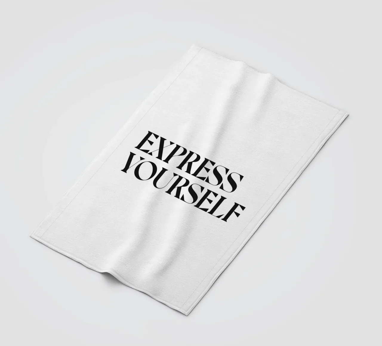 EXPRESS YOURSELF Fleecedecke von n.4