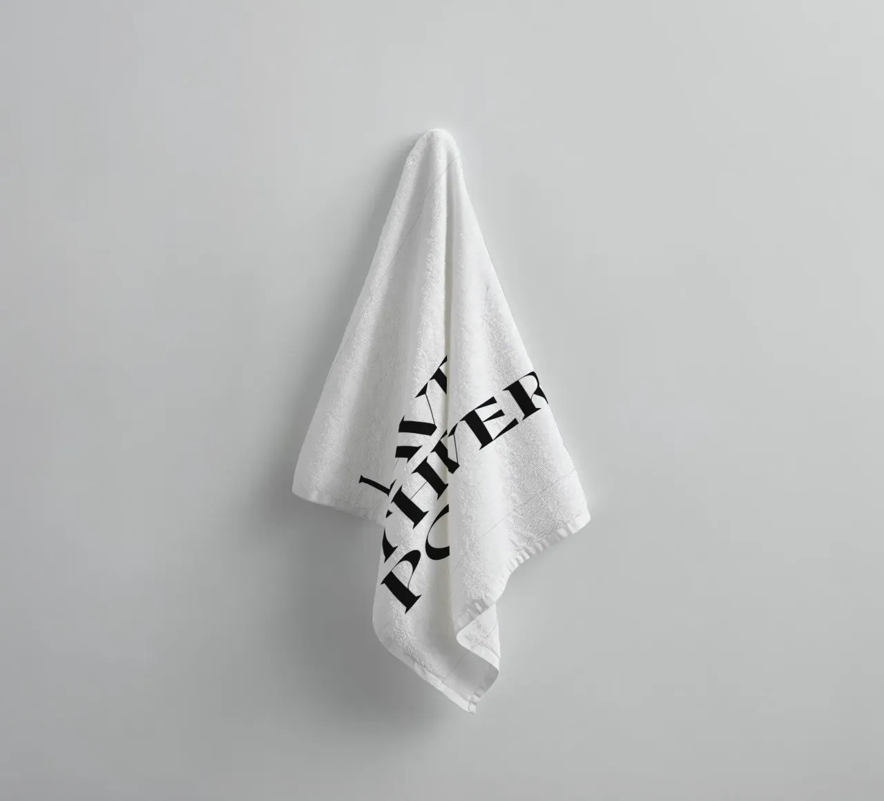 J'AI LE POUVOIR ! serviette de bain de n.4