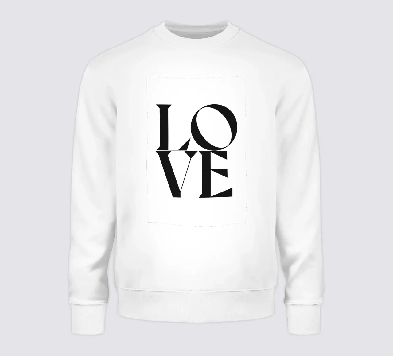 L O V E Sweatshirt von n.4
