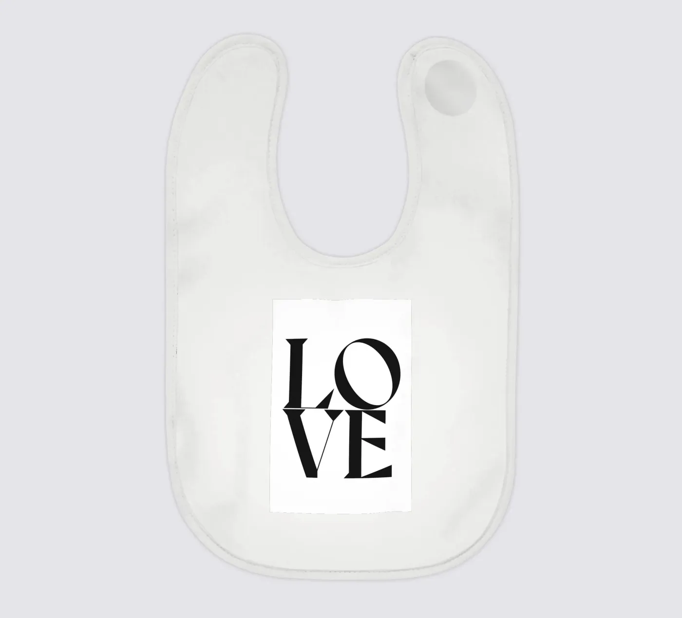 L O V E bavaglino da n.4