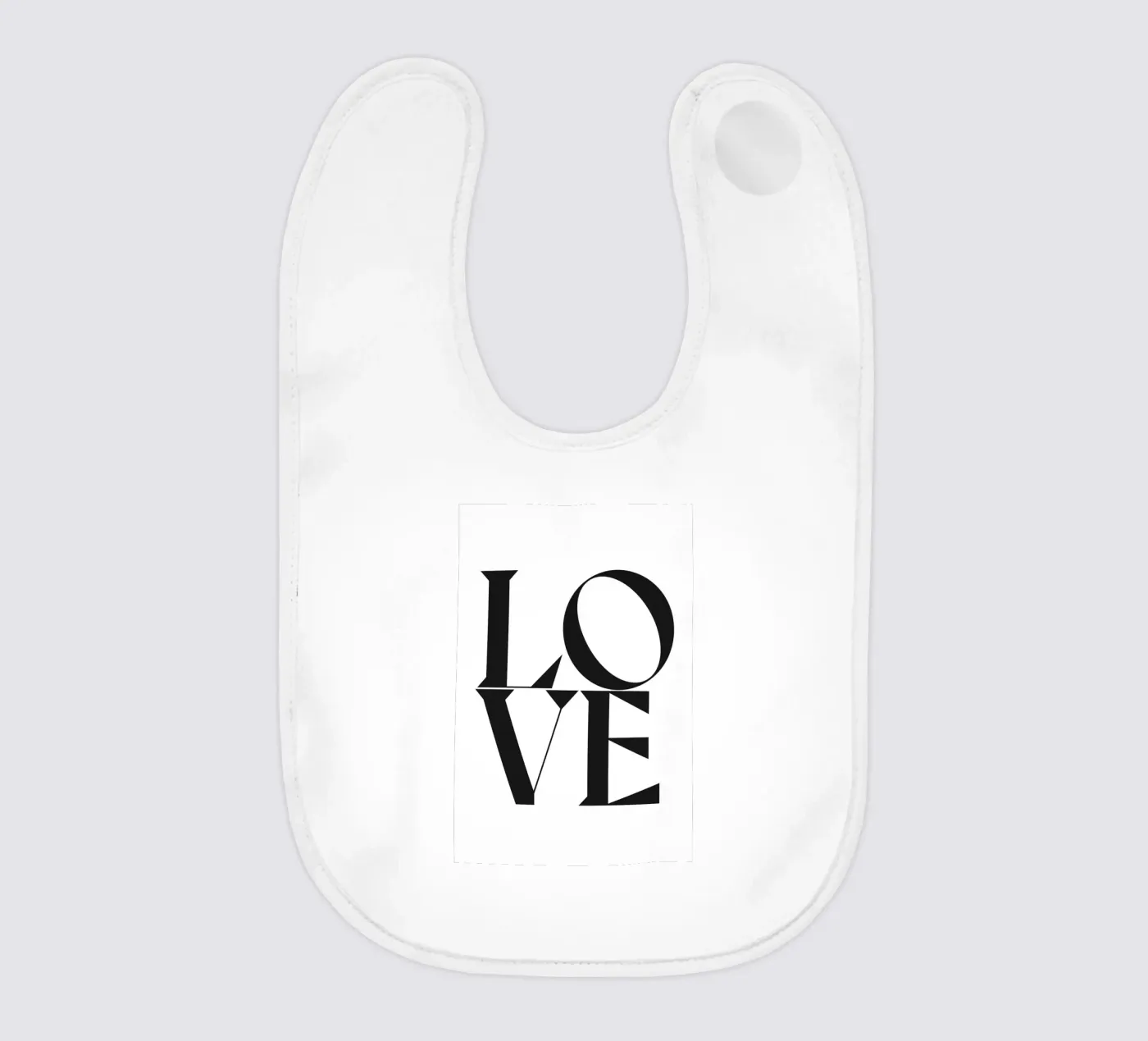 L O V E bavaglino da n.4