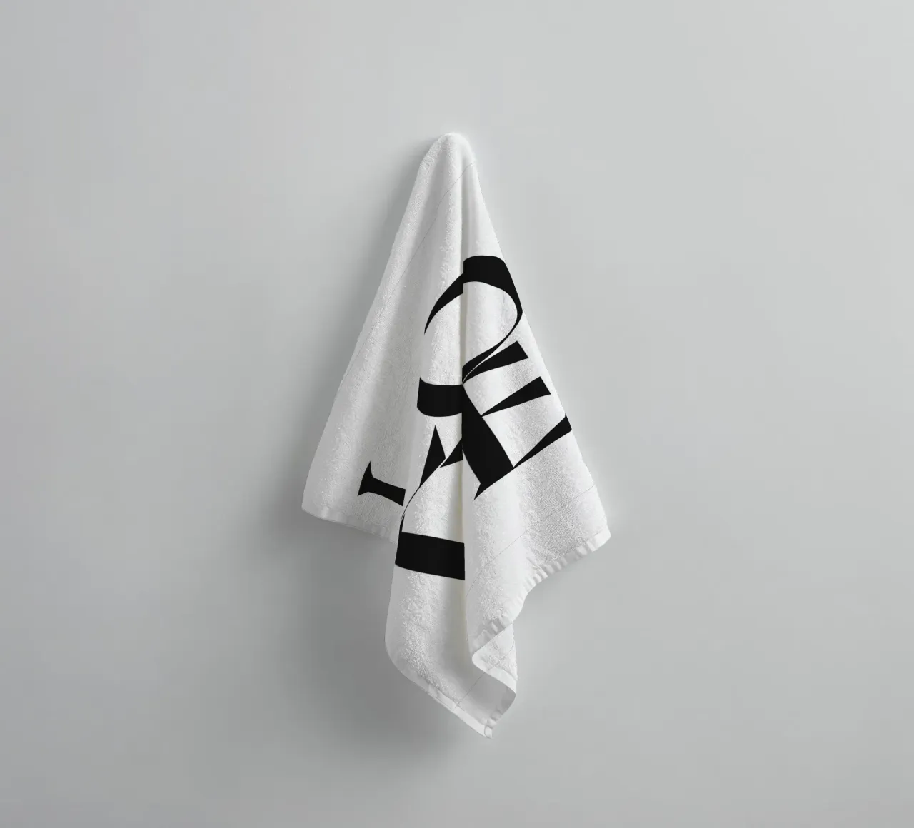 L O V E asciugamano da bagno da n.4