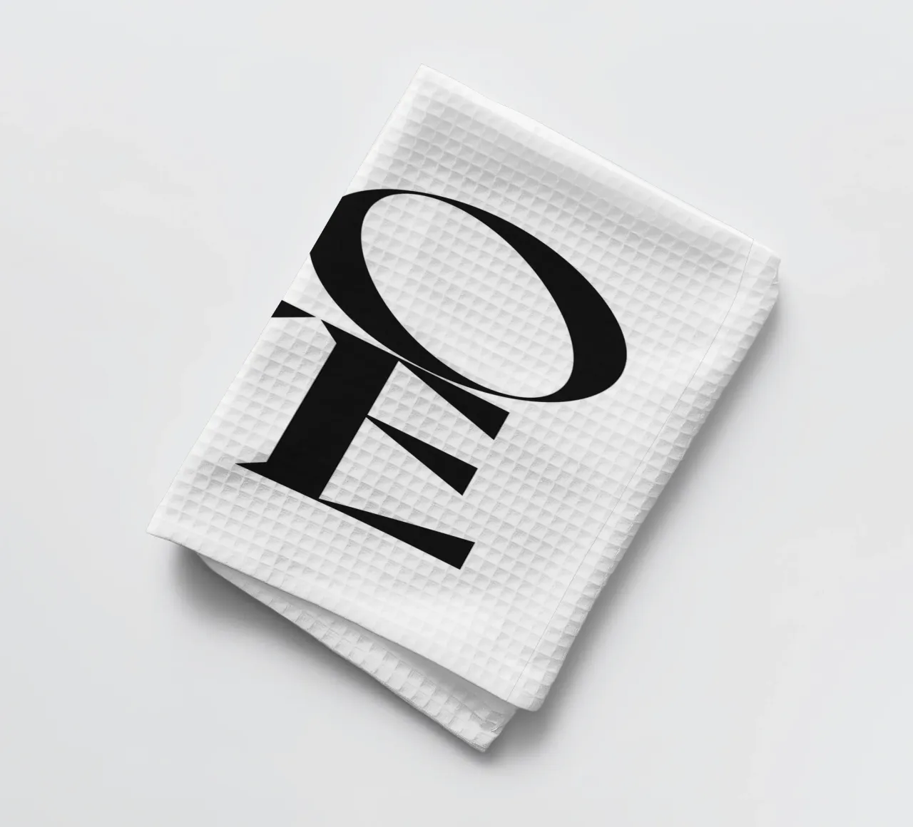 L O V E torchon de n.4