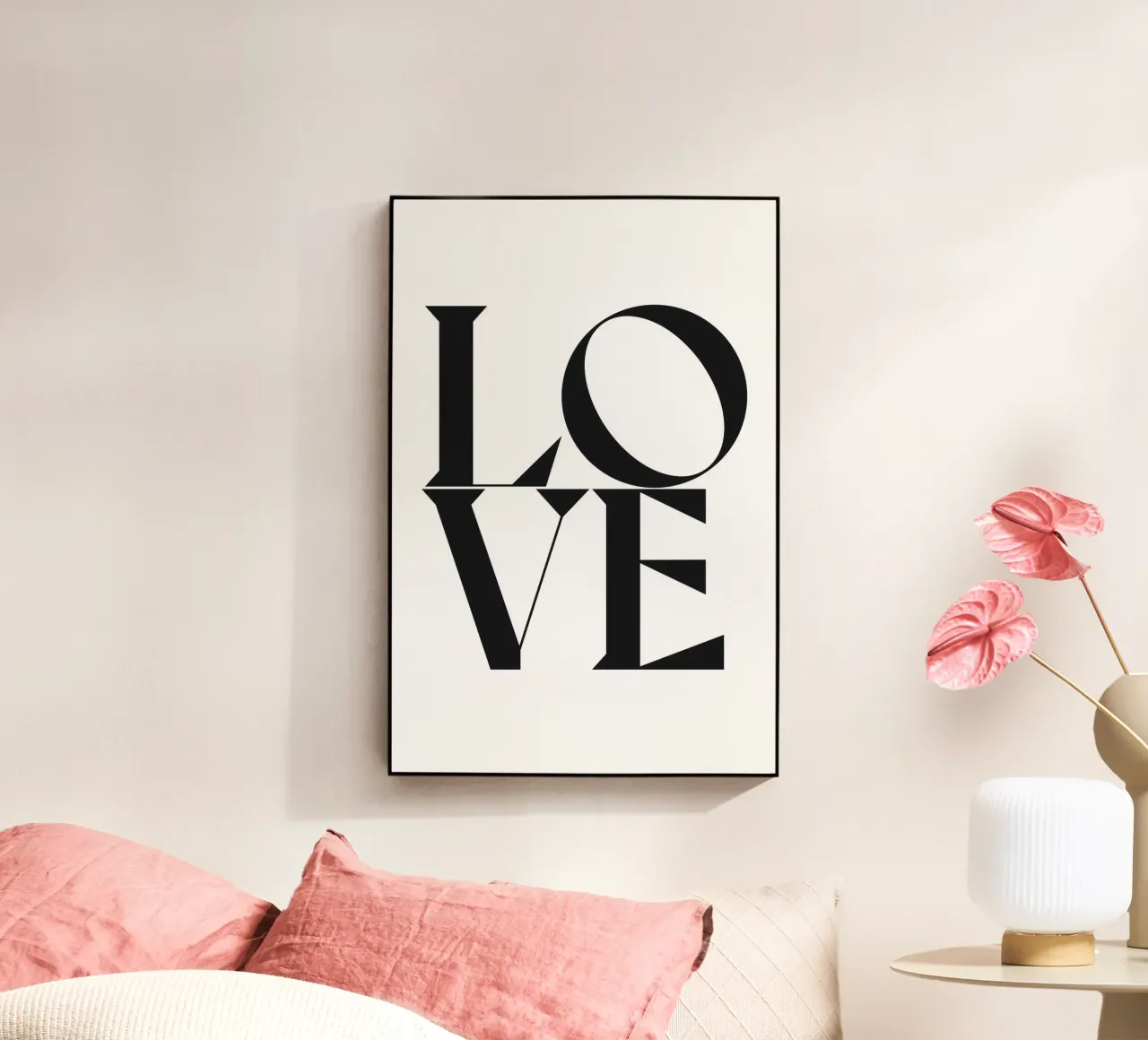 L O V E plexiglass da n.4