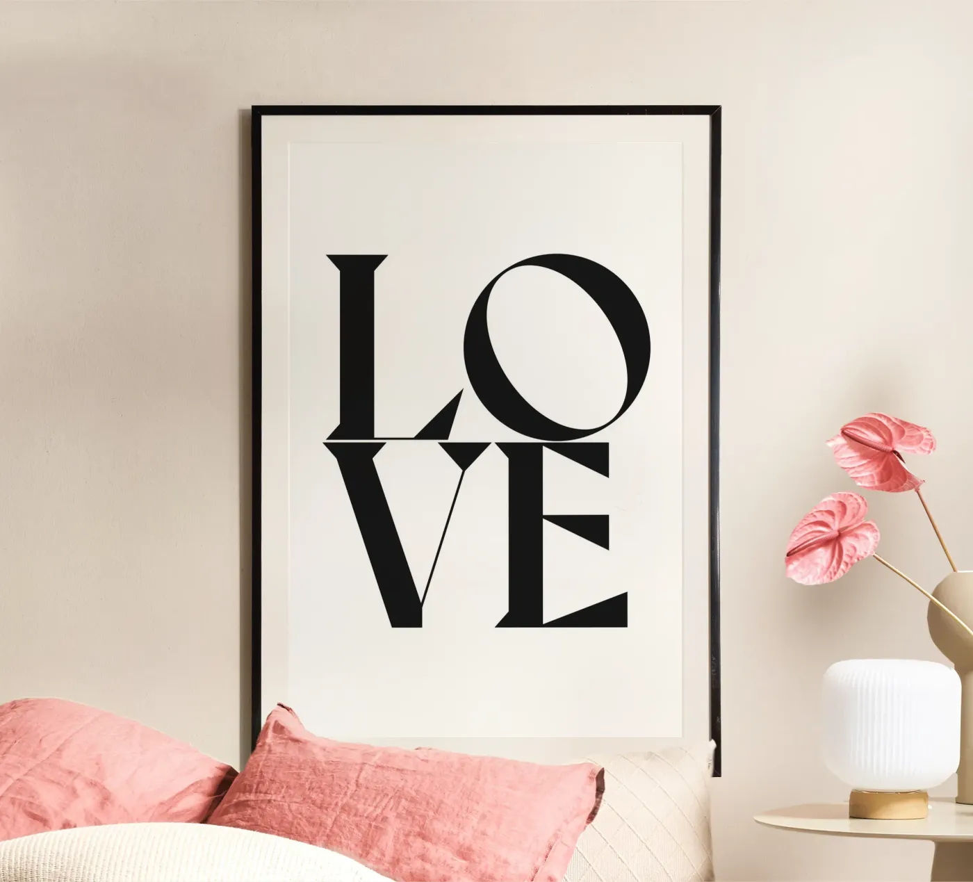 L O V E poster van n.4
