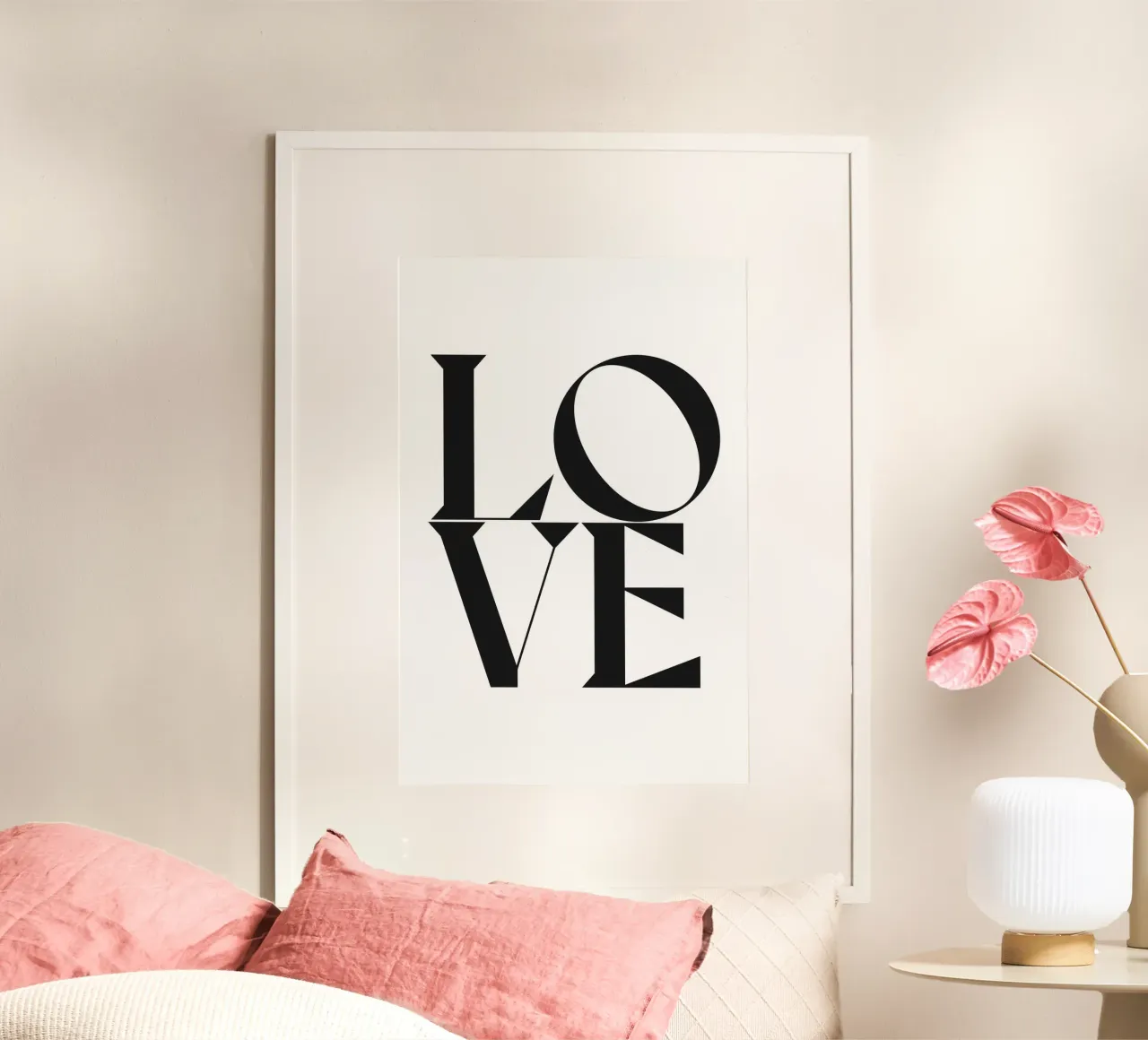 L O V E carta hahnemühle da n.4