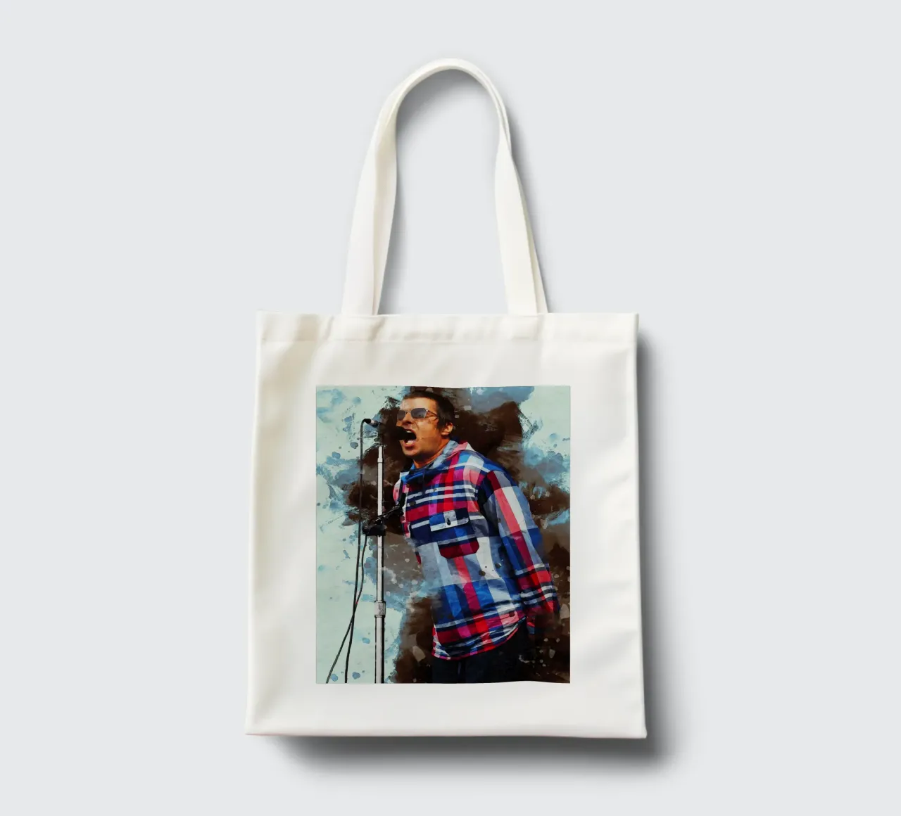 Smudge Liam Gallagher borsa in juta da Gunawan Rb