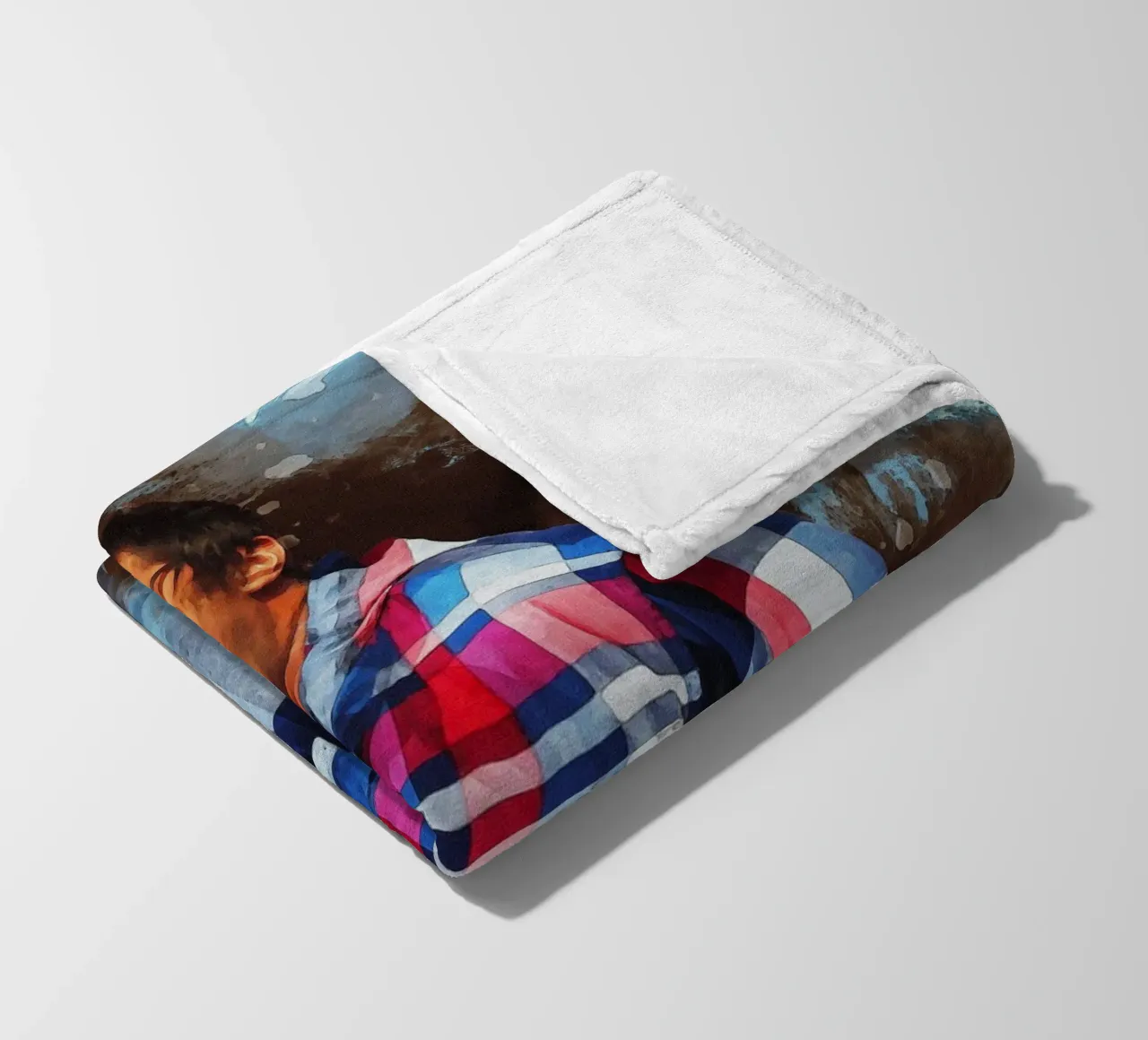 Smudge Liam Gallagher coperta in pile da Gunawan Rb